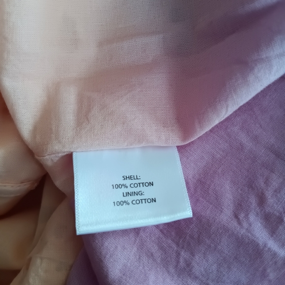 Anna Cate Isabelle Ombre Eyelet Button Front Puff Sleeve Mini Dress NWT XS - Picture 10 of 10